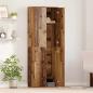 Preview: Highboard 60 x 35 x 180 cm Holzwerkstoff Altholz