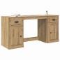 Preview: Schreibtisch mit Schrank Artisan-Eiche Holzwerkstoff