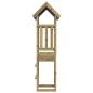 Preview: Spielturm Braun Massives impr?gniertes Holz