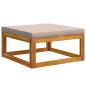 Preview: Sofa-Set 8 stk. Natur Massivholz Akazie