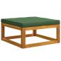 Preview: Sofa-Set 6 stk. Natur Massivholz Akazie
