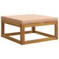Preview: Sofa-Set 4 stk. Natur Massivholz Akazie