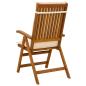 Preview: Liegest?hle f?r den Garten 6 stk. Natur Massivholz Akazie
