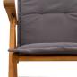 Preview: Liegest?hle f?r den Garten 8 stk. Natur Massivholz Akazie
