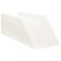 Preview: Beinkissen 68 x 25 x 21,5 cm Fest PU-Schaum Grau