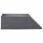 Preview: Beinkissen 68 x 25 x 21,5 cm Fest PU-Schaum Grau