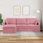 Preview: Sofa Rosa 228 x 134 x 80 cm Samt