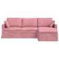 Preview: Sofa Rosa 228 x 134 x 80 cm Samt