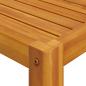Preview: Sofa-Set mit Kissen 2 stk. Massivholz Akazie Natur