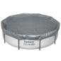 Preview: Bestway Poolabdeckung Ø3,05 m Rund Polyester Grau