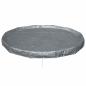 Preview: Bestway Poolabdeckung Ø3,66 m Rund Polyester Grau