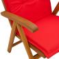 Preview: Liegest?hle f?r den Garten 2 stk. Natur Massivholz Akazie
