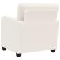 Preview: Sessel Creme Lammfell-Imitat