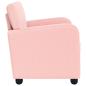 Preview: Sessel Rosa Lammfell-Imitat