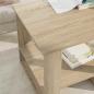 Preview: Couchtisch Sonoma-Eiche 51 x 50 x 50 cm Holzwerkstoff