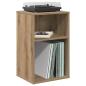 Preview: Schallplattenschrank Artisan-Eiche 38 x 33 x 61 cm
