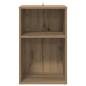 Preview: Schallplattenschrank Artisan-Eiche 38 x 33 x 61 cm