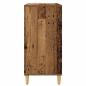 Preview: Plattenspieler Stand Altholz 71 x 39,5 x 83 cm Holzwerkstoff