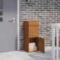Preview: ARDEBO.de - Paketdrop-Box Rostoptik 41 x 38 x 103 cm Wetterfeststahl