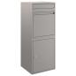 Preview: Paketdrop-Box Rostoptik 41 x 38 x 103 cm Wetterfeststahl