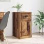 Preview: ARDEBO.de - Seitenschrank 40 x 50 x 75 cm Holzwerkstoff Altholz