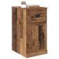 Preview: Seitenschrank 40 x 50 x 75 cm Holzwerkstoff Altholz