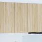 Preview: ARDEBO.de - H?ngeschrank Sonoma-Eiche und Wei? 50 x 31 x 100 cm
