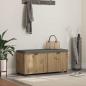 Preview: ARDEBO.de - Flurbank Artisan-Eiche 100 x 38 x 46 cm