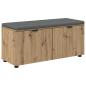 Preview: Flurbank Artisan-Eiche 100 x 38 x 46 cm