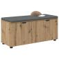 Preview: Flurbank Artisan-Eiche 100 x 38 x 46 cm