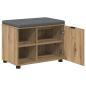 Preview: Flurbank Artisan-Eiche 60 x 38 x 46 cm