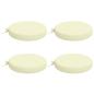 Preview: 4-teilige Sitzkissen SOEST 4 stk. 100 % Polyester Creme