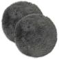 Preview: Kissen 2 stk. HEERLEN Hellgrün Ø 60 cm PV Fleece