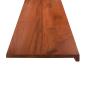 Preview: Treppenstufen 8 stk. 100 x 25 x 2 cm Braun Massivholz Buche