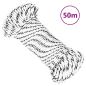 Preview: Bootsseil Geflochten Weiß 4 mmx50 m Polyester