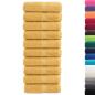 Preview: Premium Gästetücher SOLUND 10 Stk. Gold 30x50 cm 600 g/m²