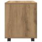 Preview: Rollschrank Artisan-Eiche 37x33x42,5 cm Holzwerkstoff