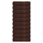 Preview: Handtücher FROGN 10 Stk. Braun 50x100 cm 360 g/m²