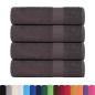 Preview: Badetücher FROGN 4 Stk. Anthrazit 100x150 cm 360 g/m²