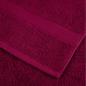 Preview: 6 tlg. Premium-Handtuch-Set SOLUND Bordeaux 600 g/m²