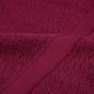 Preview: 6 tlg. Premium-Handtuch-Set SOLUND Bordeaux 600 g/m²