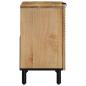 Preview: Waschbeckenunterschrank Braun 62x33x58 cm Massivholz Mango