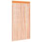 Preview: Fadenvorhänge 2 Stk. Orange 140x250 cm