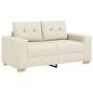 Preview: Loveseat-Sofa Leinen 160x77x82 cm