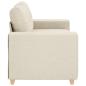 Preview: Loveseat-Sofa Leinen 160x77x82 cm