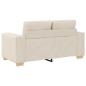 Preview: Loveseat-Sofa Leinen 160x77x82 cm