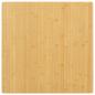 Preview: ARDEBO.de - Tischplatte 80x80x2,5 cm Bambus
