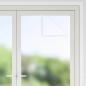 Preview: Statische Fensterfolie Frostiges Grau 45 x 2000 cm PVC