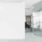 Preview: Statische Fensterfolie Frostiges Weiß 45 x 1000 cm PVC