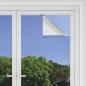 Preview: Statische Reflektierende Solarfensterfolie Silber 90 x 2000 cm